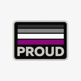 Proud Retro Ace Sticker