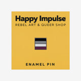 Mini Asexual Flag Enamel Pin