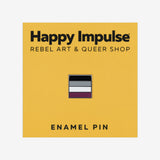 Mini Asexual Flag Enamel Pin