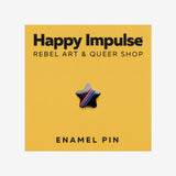 Mini Bisexual Star Enamel Pin