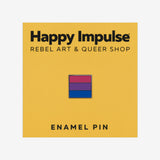Mini Bisexual Flag Enamel Pin