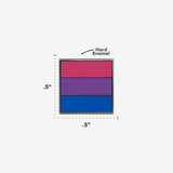 Mini Bisexual Flag Enamel Pin