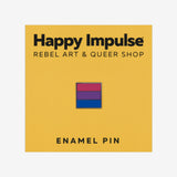 Mini Bisexual Flag Enamel Pin