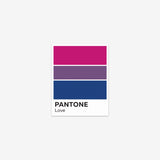 Bisexual Pantone Sticker