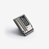 Blow Here Enamel Pin