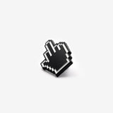 Digital Bird Enamel Pin