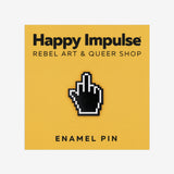 Digital Bird Enamel Pin