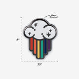 Gay Rain Enamel Pin