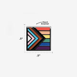 Mini Progress Flag Enamel Pin