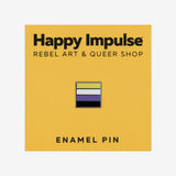 Mini Non-Binary Flag Enamel Pin