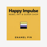 Mini Non-Binary Flag Enamel Pin