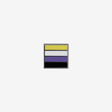 Mini Non-Binary Flag Enamel Pin
