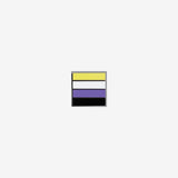 Mini Non-Binary Flag Enamel Pin