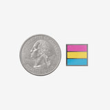 Mini Pansexual Flag Enamel Pin