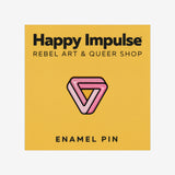 Pink Triangle, Enamel Pin
