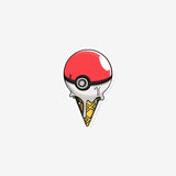 Poke Ball Ice Cream