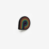 Queer and Here Enamel Pin