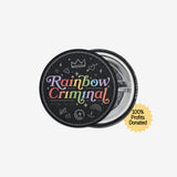 Rainbow Criminal Button