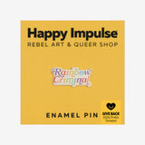 Rainbow Criminal Enamel Pin