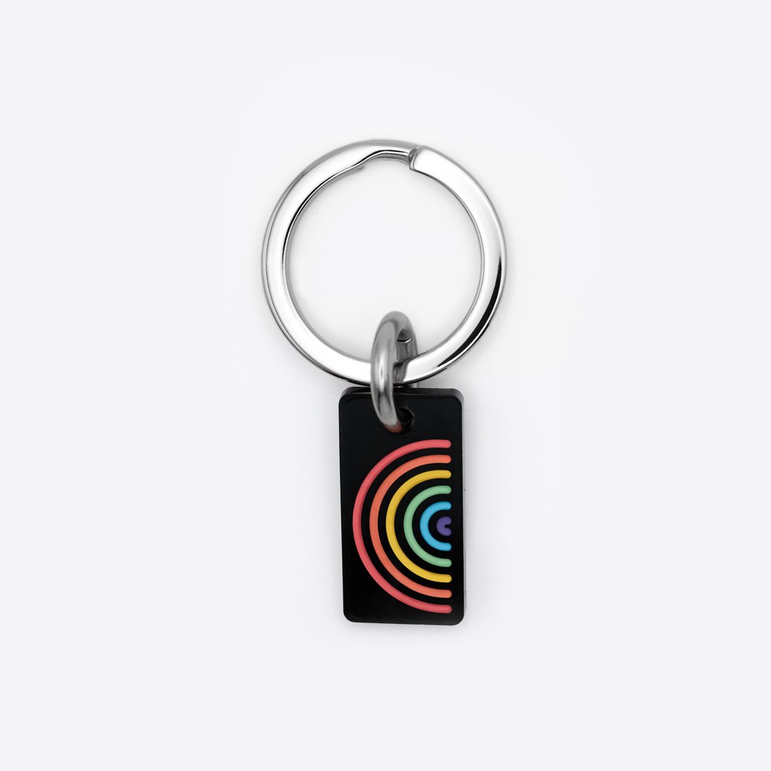 Mini Rainbow Keychain – Happy Impulse