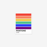 Rainbow Pantone Sticker