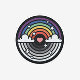 Rainbow Reflection Button