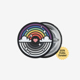 Rainbow Reflection Button