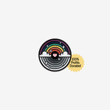 Rainbow Reflection Enamel Pin
