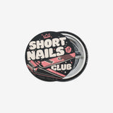 Short Nails Club Button