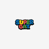 Super Gay Enamel Pin