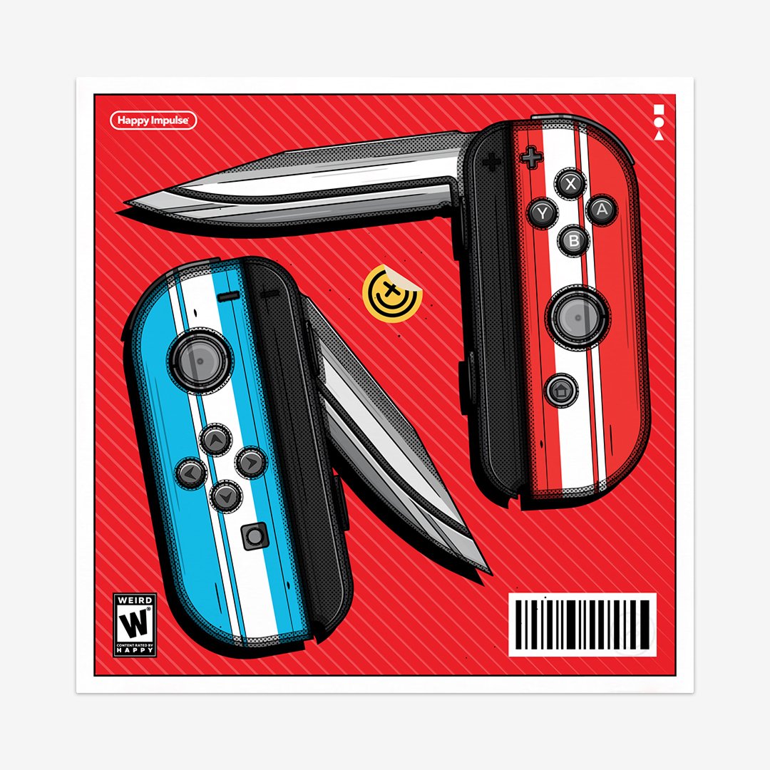Switchblades Print – Happy Impulse