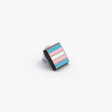 Mini Trans Flag Enamel Pin