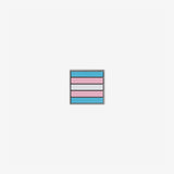 Mini Trans Flag Enamel Pin