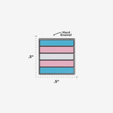 Mini Trans Flag Enamel Pin